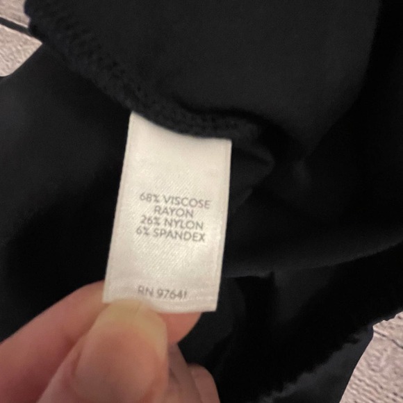 J Jill Navy pant Ponte Leggings Size XL Pull on - Picture 3 of 10